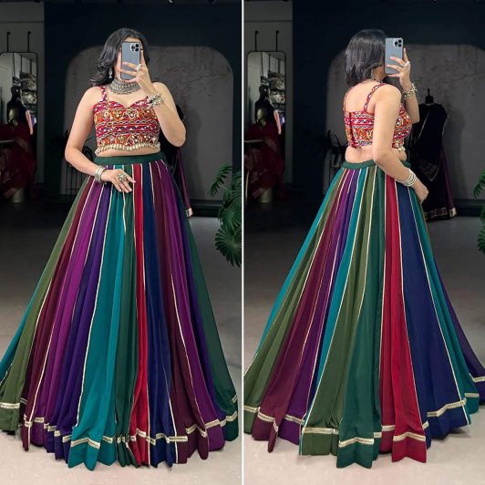 NAVRATRI READY MADE LEHENGA  READY TO DISPATCH NAV7