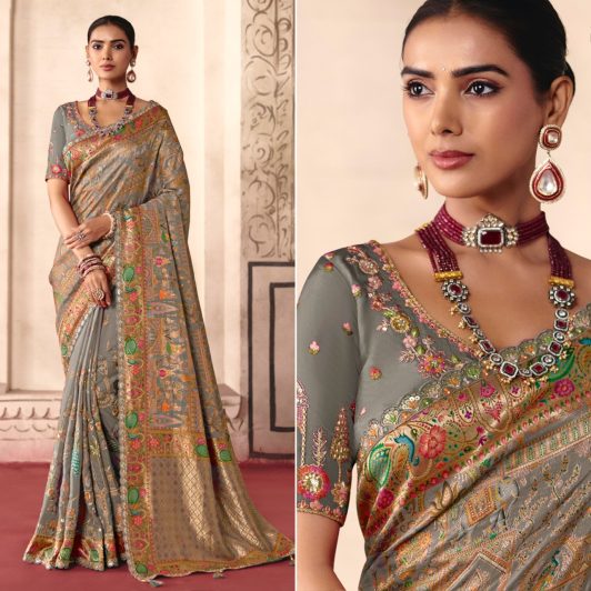 PREMIUM RANGE DOLA SILK SAREE PREORDER SPECIAL TAT8810