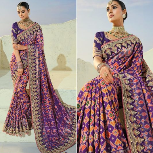 PREMIUM RANGE PURE RATAN PATOLA SILK SAREE PREORDER SPECIAL MN8805
